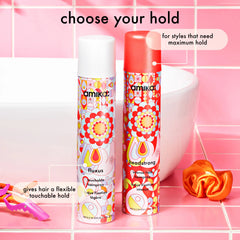 fluxus | touchable, flexible hold hairspray