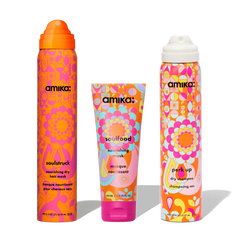 travel-sized soul-utions | soulstruck, perk up dry shampoo + soulfood travel haircare set